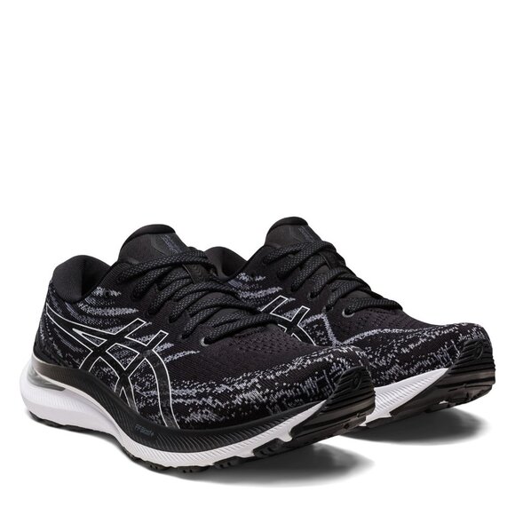 NEW Asics Womens Gel Kayano 29 Womens 9.5 (D) Wide 41.5 EUR Black Grey White